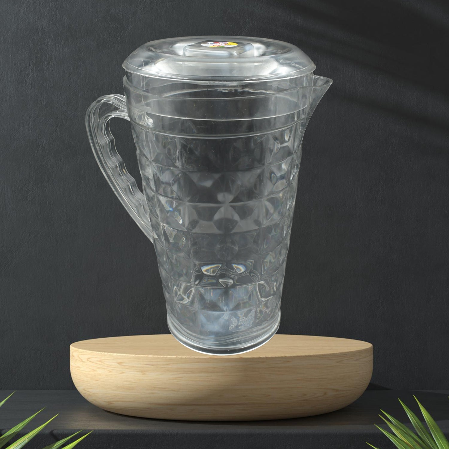 3692 Mocktail Pet Jug Plastic Jug With lid, Drinking Beverage Jag, Transparent Tableware Reusable BPA Free, Plastic Water jug for Home use, Perfect for Home, Restaurants 3692 Mocktail Pet Jug Plastic Jug With lid, Drinking Beverage Jag, Transparent Tableware Reusable BPA Free, Plastic Water jug for Home use, Perfect for Home, Restaurants